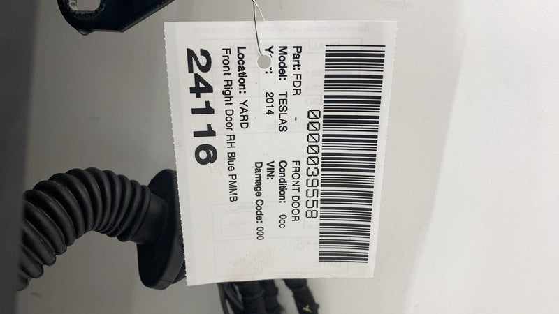 ⭕ 2012-2015 Tesla Model S Front Passenger Side Door Shell Panel Right 