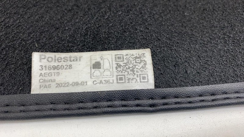 31696028 ⭕ 21-23 Polestar 2 SET of 4 Front & Rear Floor Carpet Liner Cover Mat 31696028