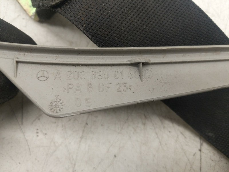 2036950159 ⭕ 01-07 Mercedes C230 C320 Rear Left Seat Belt & Retractor w/ Trim A2036950159