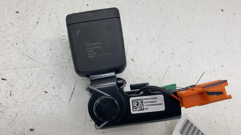 31675959 ⭕ 2021-2023 Polestar 2 Rear Left & Center Dual Seat Belt Catch Buckle 31675959