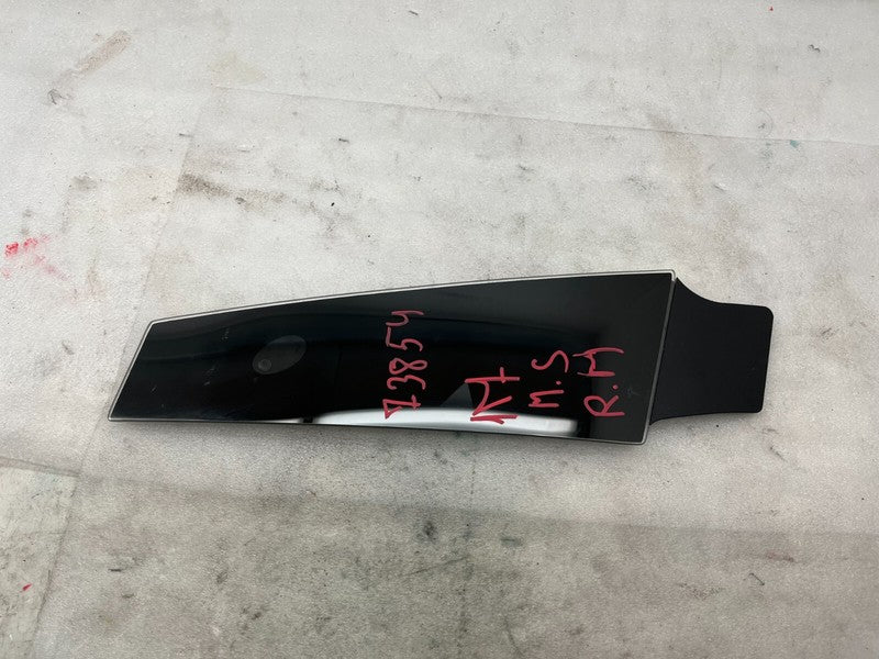 1083900 00 B ⭕ 16-20 Model S Passenger B-Pillar Glass Applique & Camera Right RH 1083900-00-B