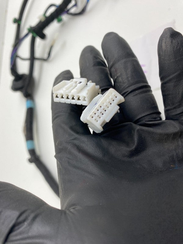 ⭕ 13-14 Model S Rear Driver Side Door Wiring Harness Wire Loom Left 10