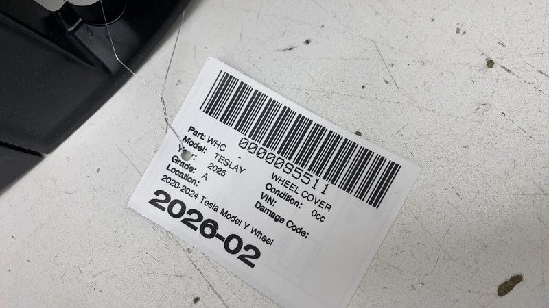 ⭕ 20-24 Tesla Model Y Wheel Rim Cover 19" Gemini Center Cap Silver 104