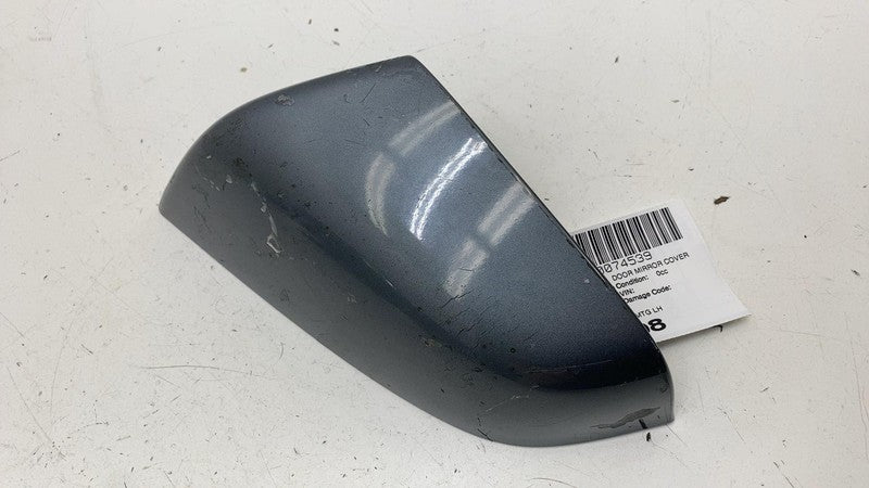 ⭕12-20 Model S Front  Exterior Door Mirror Skull Cap Left Gray PMTG 10