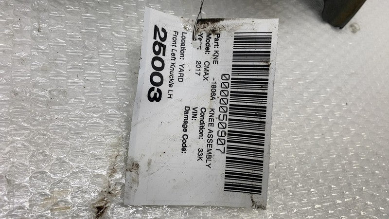 BV613K171CND 2013-2018 Ford C-Max Front Driver Spindle Knuckle Hub w/ Dust Shield Left LH FWD