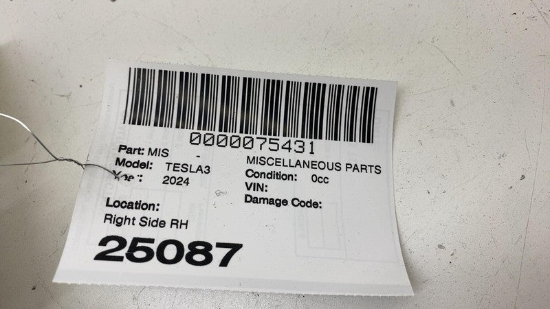 ⭕ 2024-2025 Tesla Model 3 Right B-Pillar Middle Trim Cover Panel RH 17