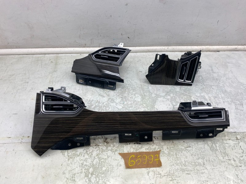 600762800C ⭕16-20 Model S SET of Dash A/C Air Vent Outlet Dashboard Trim Panel 6007628-00-C