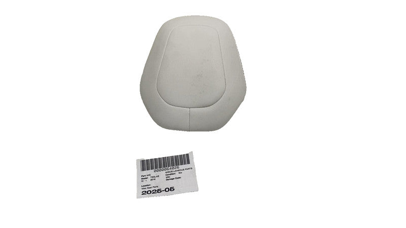 ⭕2016-2020 Tesla Model S MS White Headrest & Adjuster Mechanism HES Ac