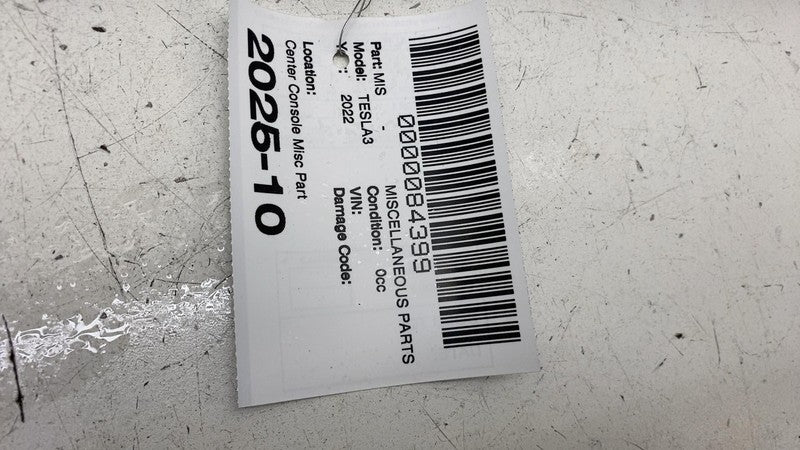 ⭕21-23 Tesla Model 3 Y Front Center Console Upper Cover Panel Bezel 17