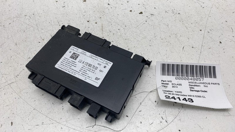 A1729007003 ⭕ 08-20 E350 W212 E350 CLS400 C300 Front Right Seat Control Module A1729007003