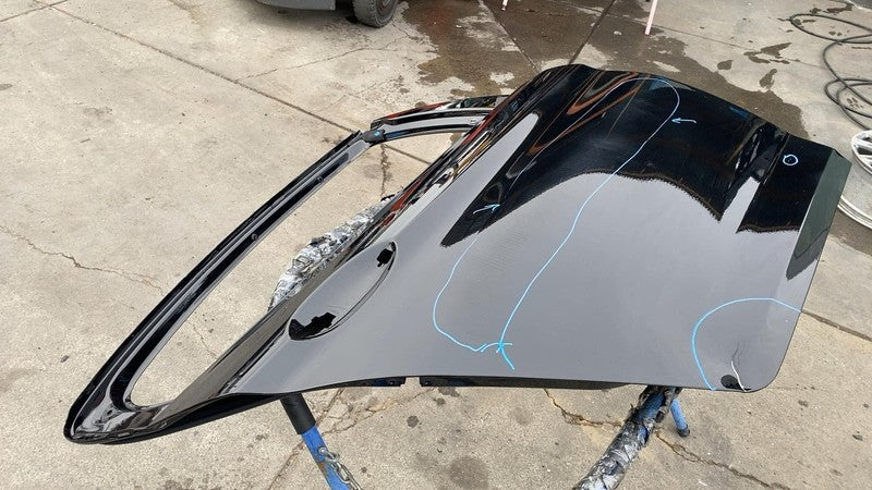 2018-2023 BMW 530e G30 Rear Passenger Side Door Shell Panel Right Blac