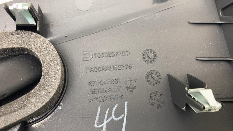 ⭕17-20 Maserati Levante Dash Dashboard Defrost Grille Cover Trim Panel