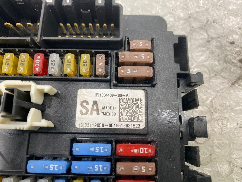 103440900A ⭕ 16-20 Model S Front Junction Cabin Fuse Box Relay Control Frunk 1034409-00-A