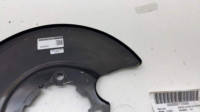 ⭕ 2024-2025 Cybertruck Rear Passenger Side Brake Rotor Shield Right 12