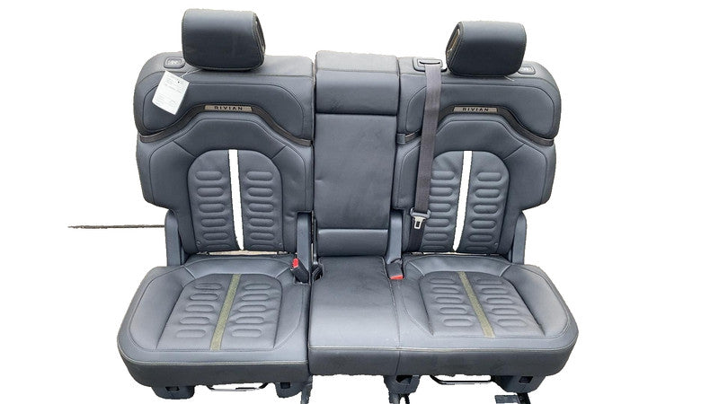 2022 2023 2024 Rivian R1S Rear Left and Right 2nd Row Leather Seat Assembly