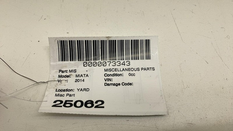 ⭕ 2014 Mazda MX-5 Miata Fuel Gas Tank Filler Door Lid Panel Cover Cap 