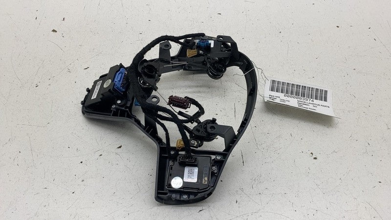 ⭕ 17-23 Model 3 M3 Steering Wheel Gray Bezel Trim W/ Control Switch 11