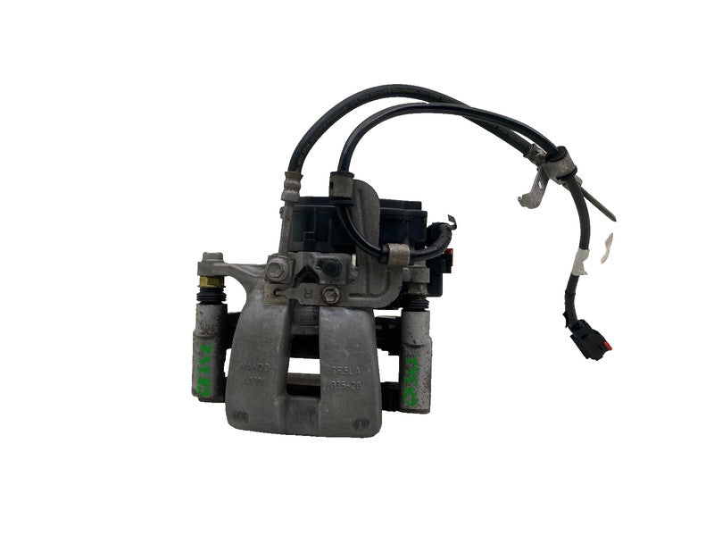 104462400G ⭕ 2017-2023 Tesla Model 3 Rear Right Caliper + Brake Hose Line BASE 1044624-00-G
