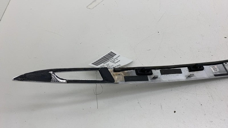 ⭕ 12-20 Tesla Model S Rear Liftgate Trunk Lid Chrome Trim Molding 1025