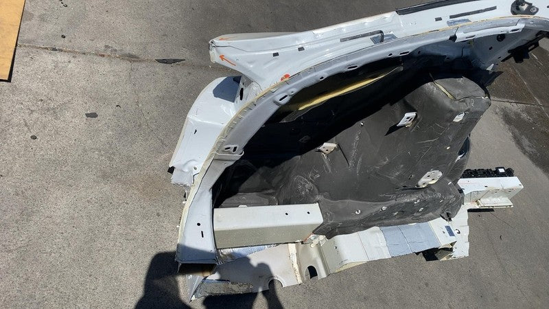⭕ 2016-2020 Tesla Model X Rear Driver Side Quarter Panel Cutout Left White PPSW