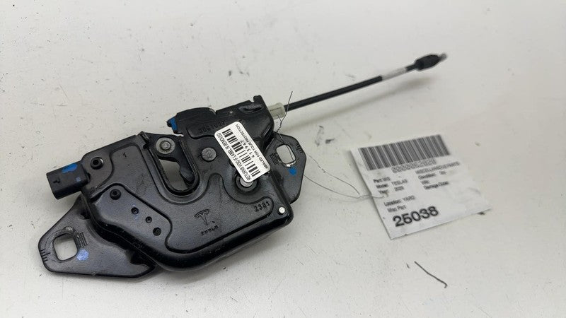 ⭕ 20-23 Model 3 Y Front Hood Latch Double Pull Single Actuator w/ Cabl