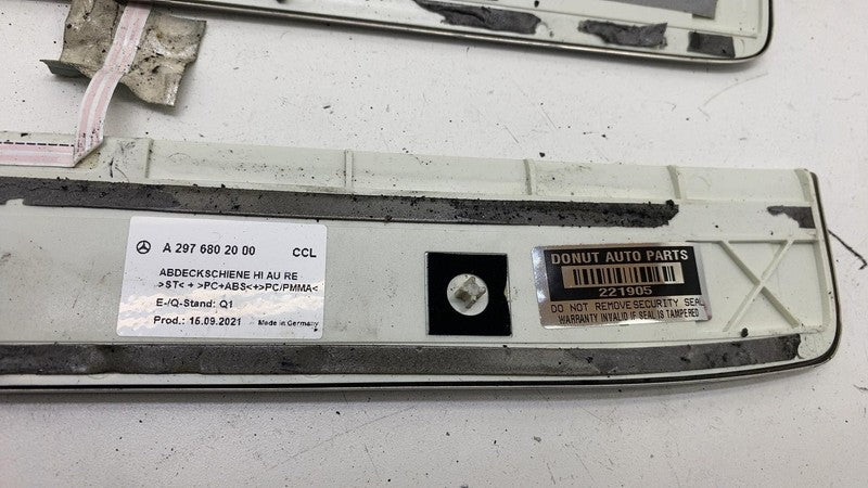 ⭕2022 Mercedes Benz EQS450+ Front & Rear Left & Right Door Sill Plate 