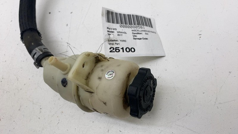 ⭕ 2012-2017 Jeep Wrangler Power Steering Fluid Tank Reservoir Hose Pipe Line OEM