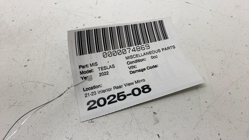 1588124-00-J ⭕ 21-24 Tesla Model S Front Interior Security Camera Control Module 1588124-00-J
