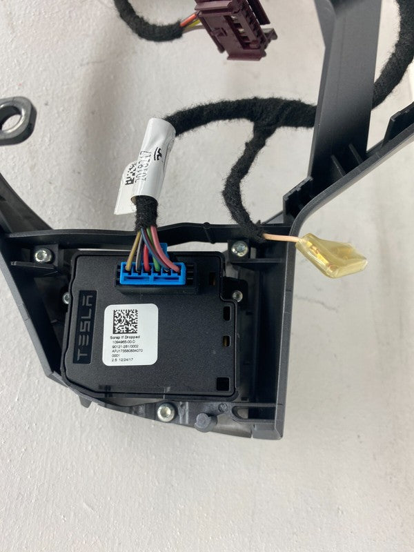 1094966 00 D 17-23 Model 3 Front Steering Wheel Trim Cover with Control Switches 1094966-00-D