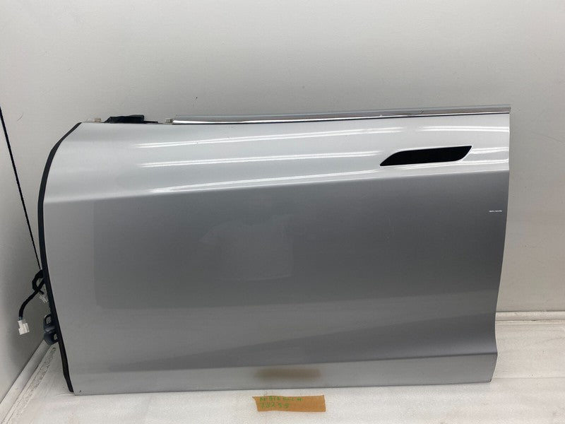 ⭕ 2012-2015 Tesla Model S Front Left Side Door Shell Panel Silver - PM