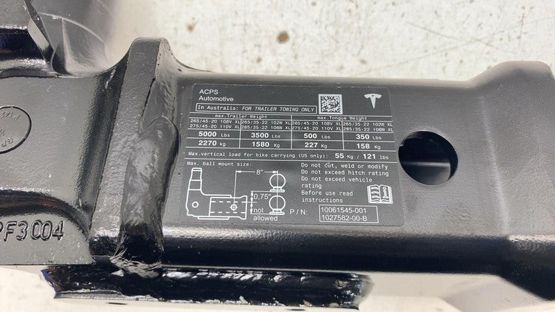 ⭕ 2016 2017 2018 2019 2020 Tesla Model X Tow Trailer Hitch Receiver 10