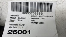 2019 BMW 530e G30 2.0L Front Driver Side Steering Gear Rack Cover Shield Left LH