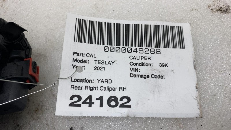 1044624 2017-2024 Tesla Model 3 Y Rear Passenger Side Caliper w/ Brake Hose Line Right