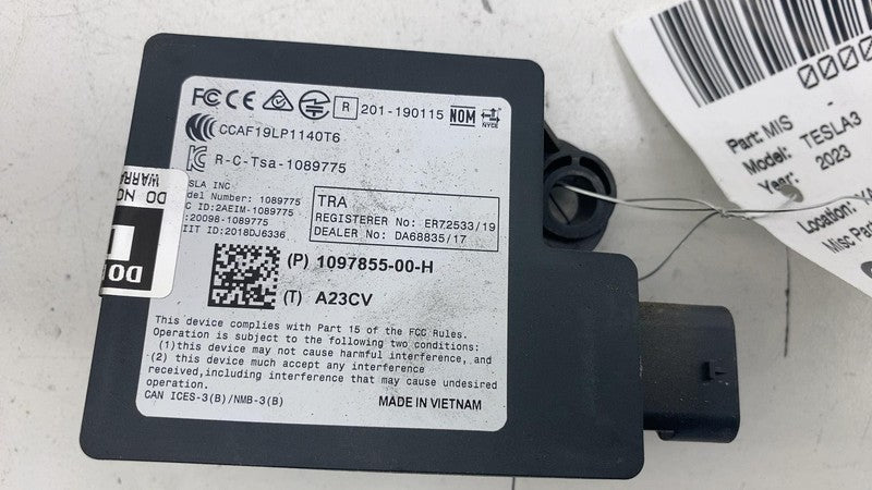 ⭕ 17-23 Tesla Model 3 Rear Bumper BCM Computer Body Control Module 109