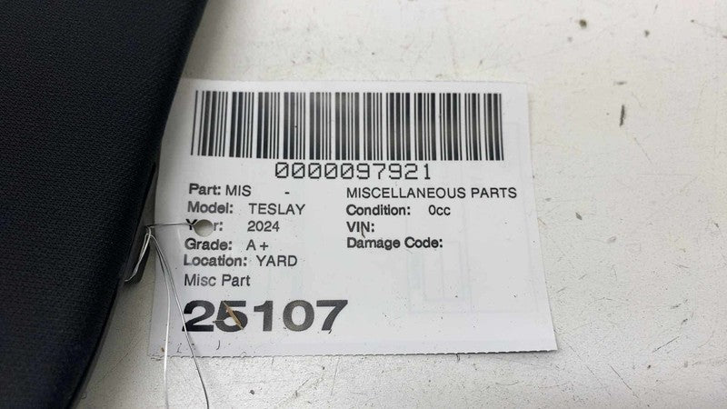 ⭕ 20-24 Tesla Model Y Rear Trunk Cargo Cover Parcel Shelf End Item 164