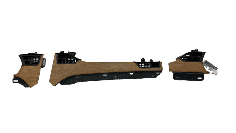 ⭕ 16-20 Model S X SET Dash A/C Air Vent Outlet Dashboard Trim Panel 1007821-00-D