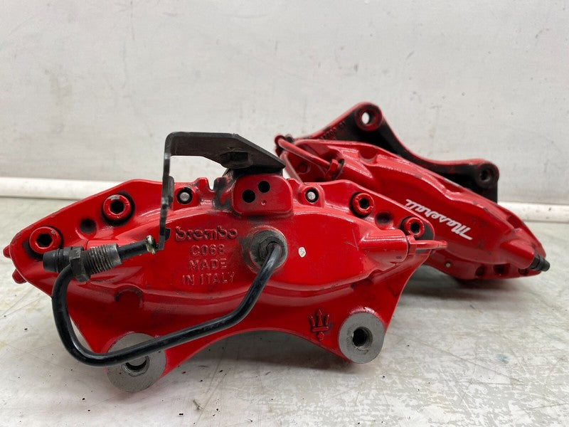 20B67700 01 ⭕2014-2019 Maserati Ghibli Rear Left and Right Brembo Brake Caliper Set of 2 Red
