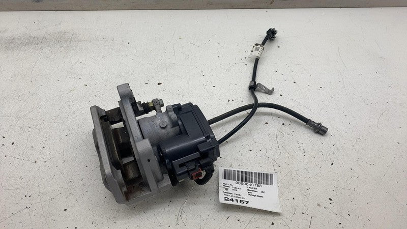 1044623-00-F ⭕ 2017-2025 Tesla Model 3 Rear Left Caliper w/ Brake Line Hose BASE 1044623-00-F