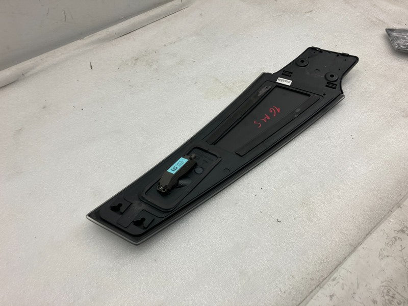 109230700B ⭕ 16-20 Model S Passenger B-Pillar Glass Applique w/ Camera Right 1092307-00-B