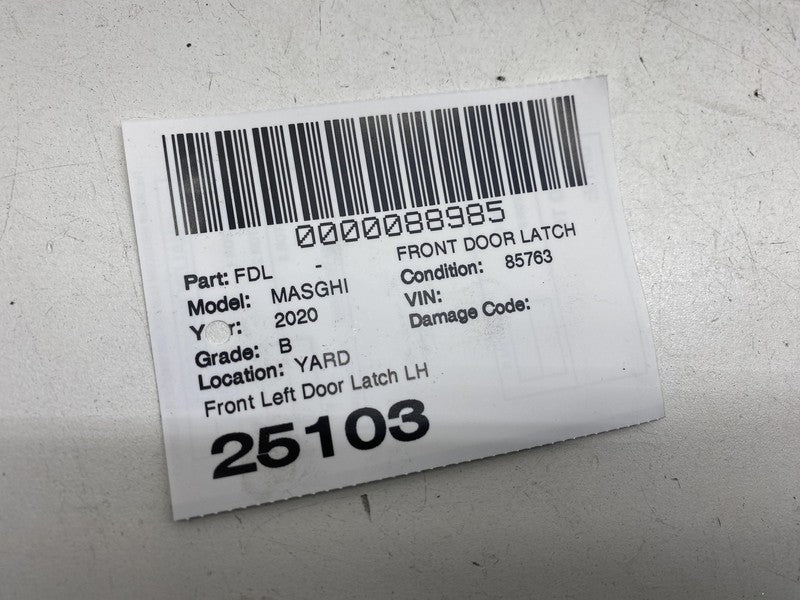 ⭕ 14-20 Maserati Ghibli Front Passenger Exterior Door Window Belt Mold