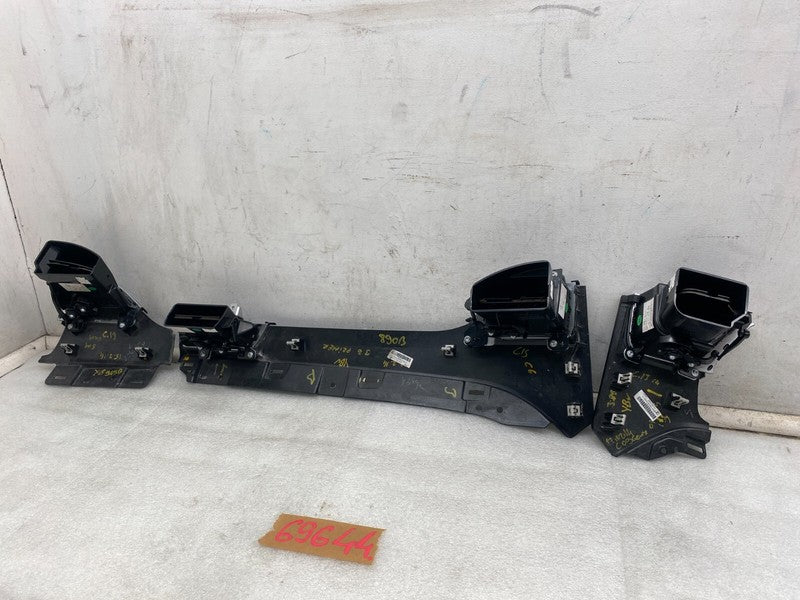 ⭕ 12-15 Tesla Model S SET Dash A/C Air Vent Dashboard Trim Cover Obech