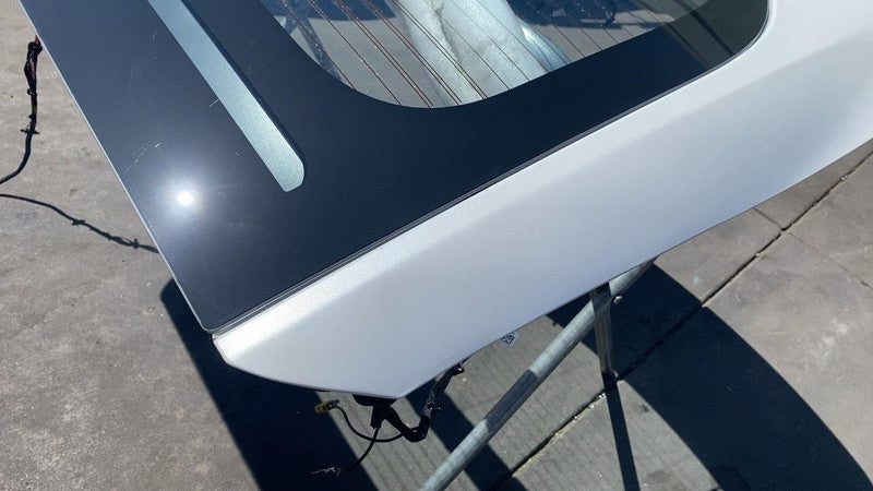 ⭕ 16-20 Model S MS Rear Tailgate Panel w/ Liftgate Glass White PPSW 60