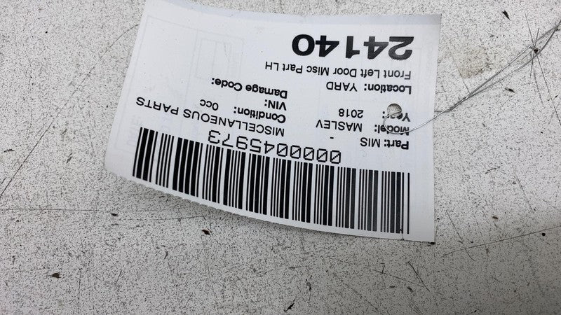 06700323870 ⭕ 17-20 Maserati Levante Front Left Door Wiring Harness Cable Wire 06700323870