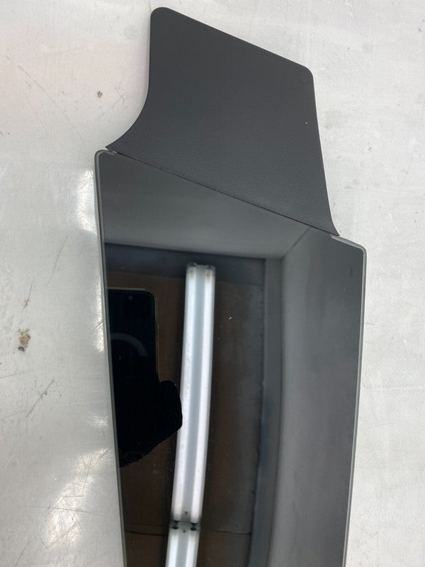 ⭕ 12-15 Tesla Model S Passenger Side B-Pillar Molding Applique Glass Trim Right