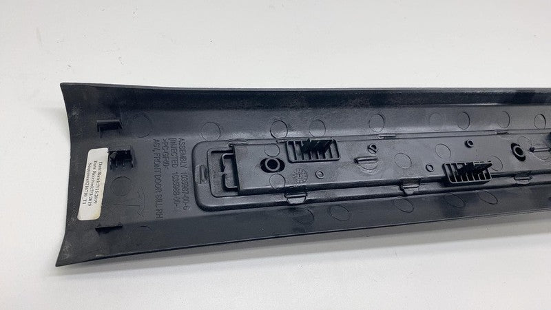 2016-2020 Tesla Model X Front Passenger Door Sill Scuff Plate Trim Cov
