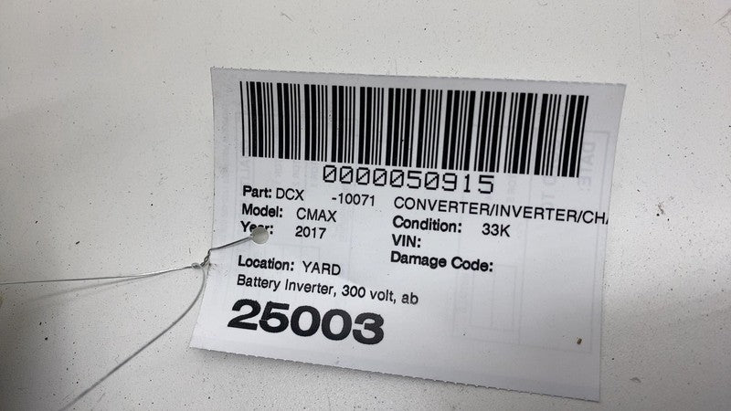 ⭕ 2013-2018 Ford CMAX Hybrid DC Power Converter/Inverter Assembly GM58