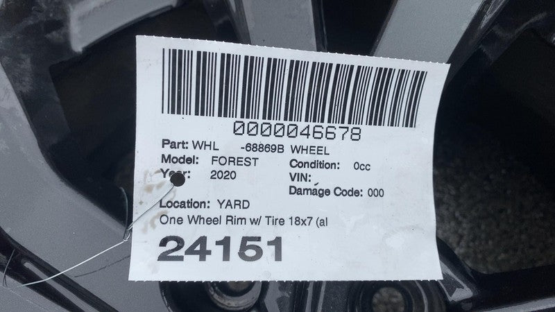 2019 2020 2021 2022 2023 2024 Subaru Forester Alloy Wheel Rim 18x7 w/ 