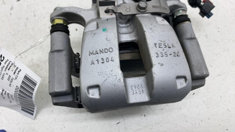 ⭕ 2017-2025 Tesla Model 3 Rear Right Caliper + Brake Hose Line BASE 10