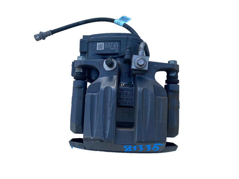 1078541 00 B ⭕ 19-21 Model S X Rear Driver Side Brake Caliper w/ Hose Line Left 1078541-00-B