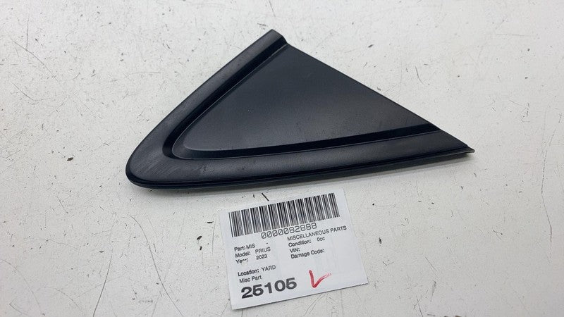 62506-47030 ⭕ 23-24 Toyota Prius Rear Left Quarter Pillar Window Trim Applique 62506-47030